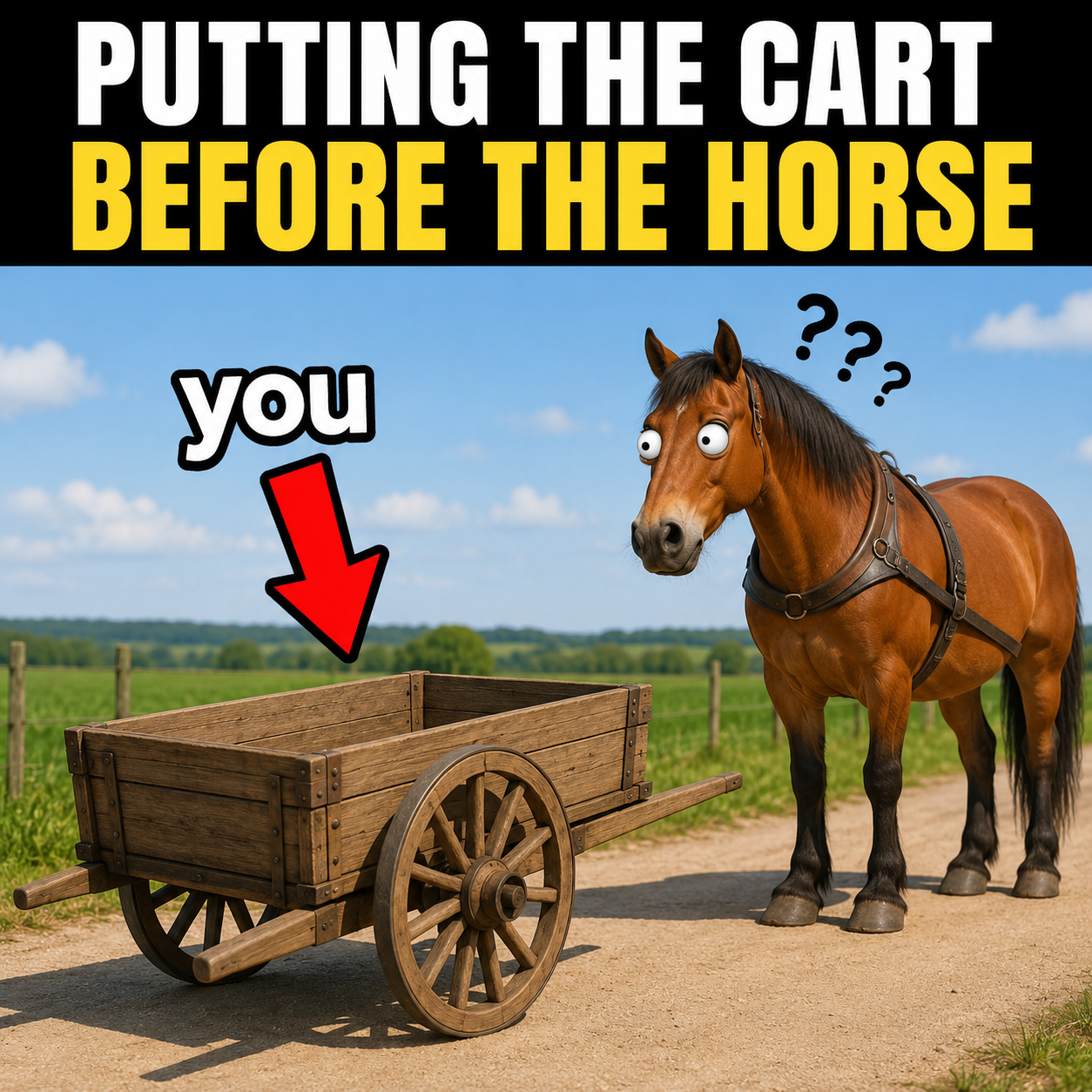 Cart Before the horse